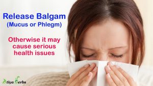 Release Balgam from your body to avoid serious health issues